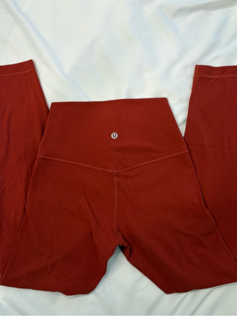 Lululemon Aligns High Rise 25" Inseam Cayenne Size 4